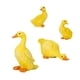 thumbnail image 2 of 4 Uds Estatuas De Pato Bonitas Figuritas De Estanque De Jardín De Hadas Decoraciones Amarillas, 2 of 5