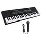thumbnail image 3 of Teclado De Piano Eléctrico 61 Regalos Clave Instrumento De Juguete Para Espectáculo Al Aire Libre Enseñanza Negro, 3 of 5