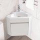 thumbnail image 1 of El combo de lavabo para tocador de baño ganó 16 esquinas para espacios pequeños, 1 of 8