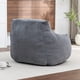 thumbnail image 2 of Sofá de silla de bolsa de frijol gigante para adultos adolescentes, cómodas sillas de bolsa de frijol grande con reposabrazos para dormitorio sala de estar, 2 of 5
