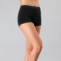 Pack Boyshort Rib Lurex Flores Mujer 25408-2