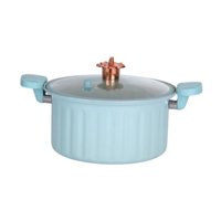 Bothyi - Olla De Cocción A Presión Para Pasta, Sopa De Fideos, Color Azul Comercial