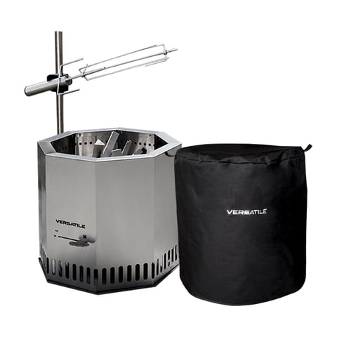 Versatile - Brasero Sin Humo Spiedo + Funda