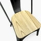 thumbnail image 5 of Silla Diseño Tolix Asiento Madera Negro, 5 of 6