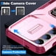 thumbnail image 4 of Funda Armada para Samsung Galaxy S25 Plus 5G con Tapa Deslizante y Soporte Magnético Giratorio Rosa, 4 of 5