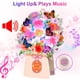 thumbnail image 2 of Tarjeta de cumpleaños Yinqing Light and Music Lily Butterflies, 25 cm, 2 of 6