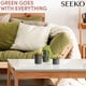 thumbnail image 3 of Plantas suculentas artificiales SEEKO (paquete de 3) con maceta negra, 3 of 6