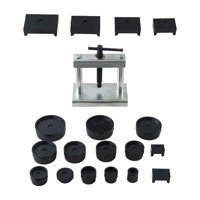 Magideal - Juego De Para Reloj, Cierre De Caja De Reloj, Juego De Herramientas De Reparación De Relojes De Relojero Con Mordazas De Montaje De 18 Piezas