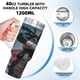 thumbnail image 5 of Vaso Térmico Desmarcar Bullseye Acero Inoxidable con Asa 40 oz, 5 of 6