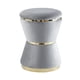 thumbnail image 1 of Pouf Manet Gris Acero, 1 of 3