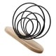 thumbnail image 1 of Servilletero Pañuelo Porta Servilletas Metal Madera Circulos, 1 of 2