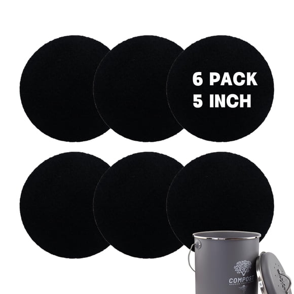Filtros de Carbón Holismo 13 cm (6 unidades) Control de Olores