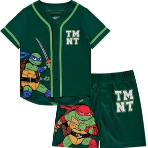 Conjunto De Ropa Teenage Mutant Ninja Turtles Para Niños De 4 A 20 Años