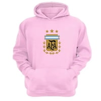 Genérico - Polerón Canguro Argentina Rosa Talla Xl Unisex