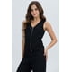 thumbnail image 2 of Polera Mujer Cierre Delantero Negro, 2 of 4