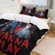 thumbnail image 2 of Bride of Chucky And Tiffany Bedding Set Duvet Cover Comfortable and Lightweight Cartoon Bedding 3 Piece Bed Set, 2 of 5