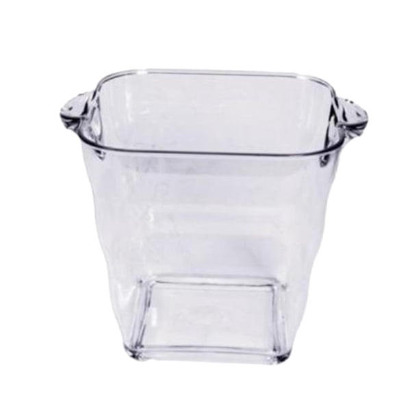Contenedor de cubitos de hielo, botella de champán portátil con bañera de hielo acrílica, cubo de vino de champán para fiestas, restaurante, fiesta en 5L