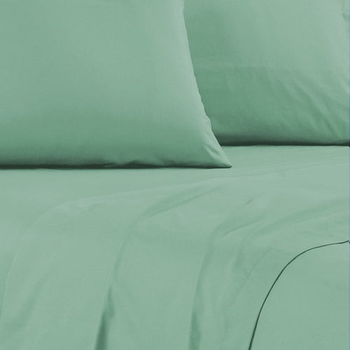 Sabana Andes Microfibra Lisa 2 Plaza Verde