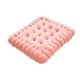 thumbnail image 3 of Cojín Con Forma De Galleta, Cojín Decorativo De Suelo Suave Para Regalo, Sala De Estar, Bar, Cuadrado, Rosa, 3 of 5
