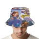 thumbnail image 4 of Princesa Sofía la Primera Sombrero bucket para adultos, gorra de protección solar, sombrero de pescador plegable para viajes al aire libre, pesca y actividades de verano, 4 of 6