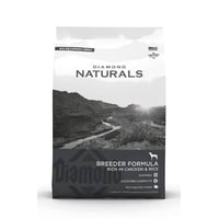 Diamond Naturals - Alimento Seco Perro Adulto Breeder Sabor Pollo & Arroz Bolsa, 20Kg