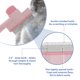 thumbnail image 3 of Peine para Gatos Cepillo de Eliminación de Pelo de Mascotas con Botón de Liberación, 3 of 7