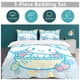 thumbnail image 5 of Cinnamoroll Quilt Set Thicken Soft 3 Pieces Bedding Set All Season Duvet Cove with 2 Pillowcases for Adult Women Girls Teens Home Room Decor, 5 of 5