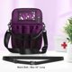 thumbnail image 5 of Riñonera SITHON para enfermeras, con varios compartimentos, color morado, resistente al agua, 5 of 7
