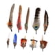 thumbnail image 1 of Sombrero De Plumas Sombrero De Vaquero Pluma Para Sombreros Fedora Disfraz Sombreros De Fiesta De Navidad Estilo A, 1 of 5