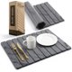 thumbnail image 1 of Alfombrilla de Secado de Piedra Wublox 60 × 39 cm Diatomita Plegable Gris, 1 of 7