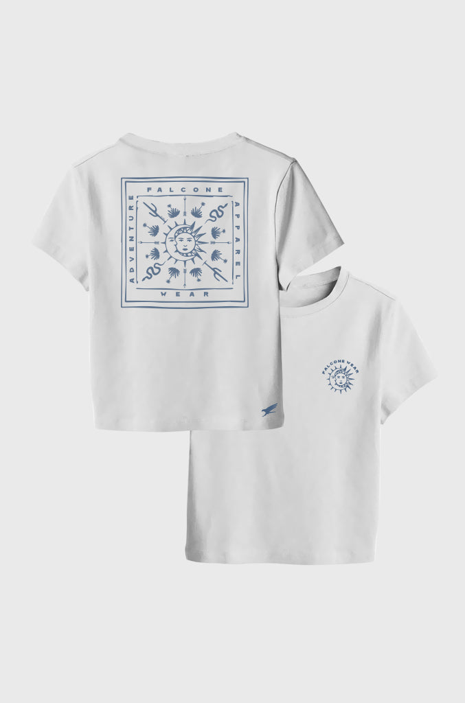 Crop Top Moonlight Blanco Mujer Falcone