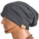 thumbnail image 4 of Gorro VECRY con forma de calavera holgada para invierno y verano para hombre, color gris, 4 of 4