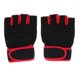 thumbnail image 3 of Media Finger Transpirable Antideslizante Escalada Ciclismo Guantes De Pesca Rojo, 3 of 5