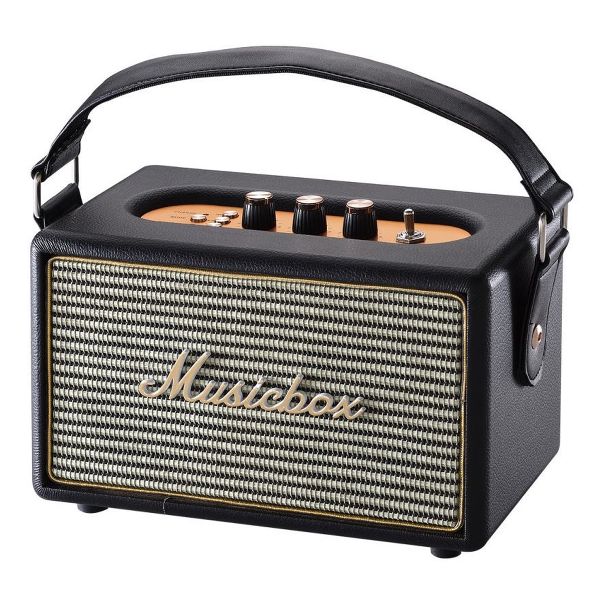 Mlab - Radio Parlante Retro Musícbox 1970´s Bluetooth Usb Fm / 8748
