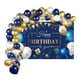 thumbnail image 1 of Confeti De Oro De Globos Azul Marino De Moda Para Decoración De Fondo De Cumplea?os, 1 of 5