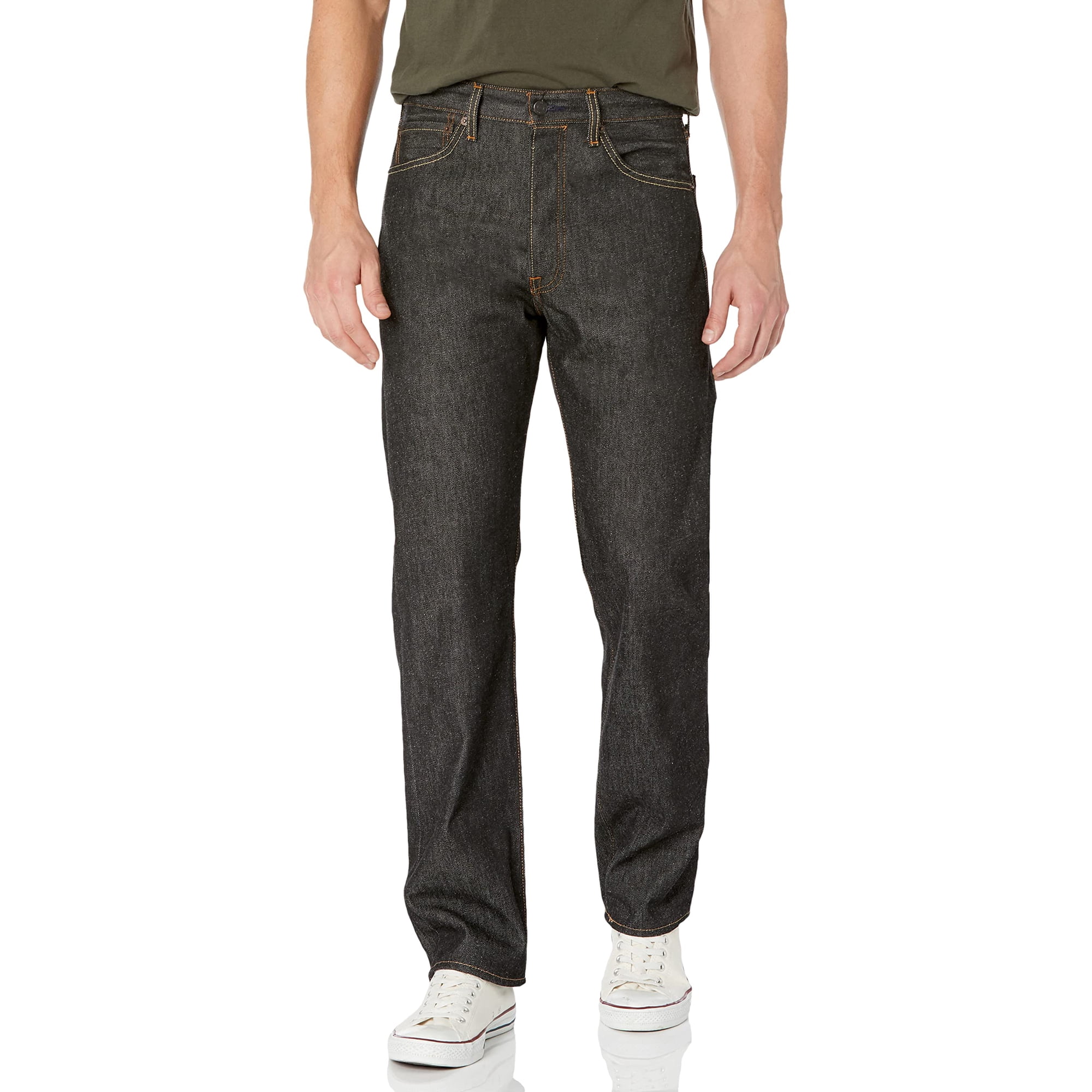 Jeans Levi's 501 Original Fit Para Hombre, Negro Stf, 42w X 30l
