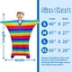 thumbnail image 2 of Calcetín Sensorial pmbvcgsy Talla Grande 9‑12 Años Arcoíris, 2 of 6