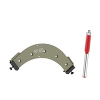 Ioensy - Plantillas De Radio Para Esquinas Redondeadas De Carpintería. Plantillas De Radio Para Esquinas De Carpintería R100.