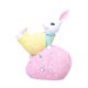 thumbnail image 1 of Figura Decorativa De Conejito De Pascua, Adorno De Mesa Para Estantería, Escritorio, Oficina, Estilo E, 1 of 5
