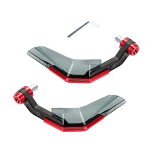 Ioensy - Protector De Mano Para Motocicleta, Protector De Mano Para Piezas De Manillar De 7/8 ""Y 22Mm, Rojo