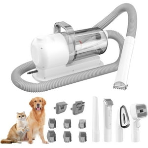 Lubabycas - Kit Aseo Aspiradora Cortapelos Profesional 2 En 1 Mascotas