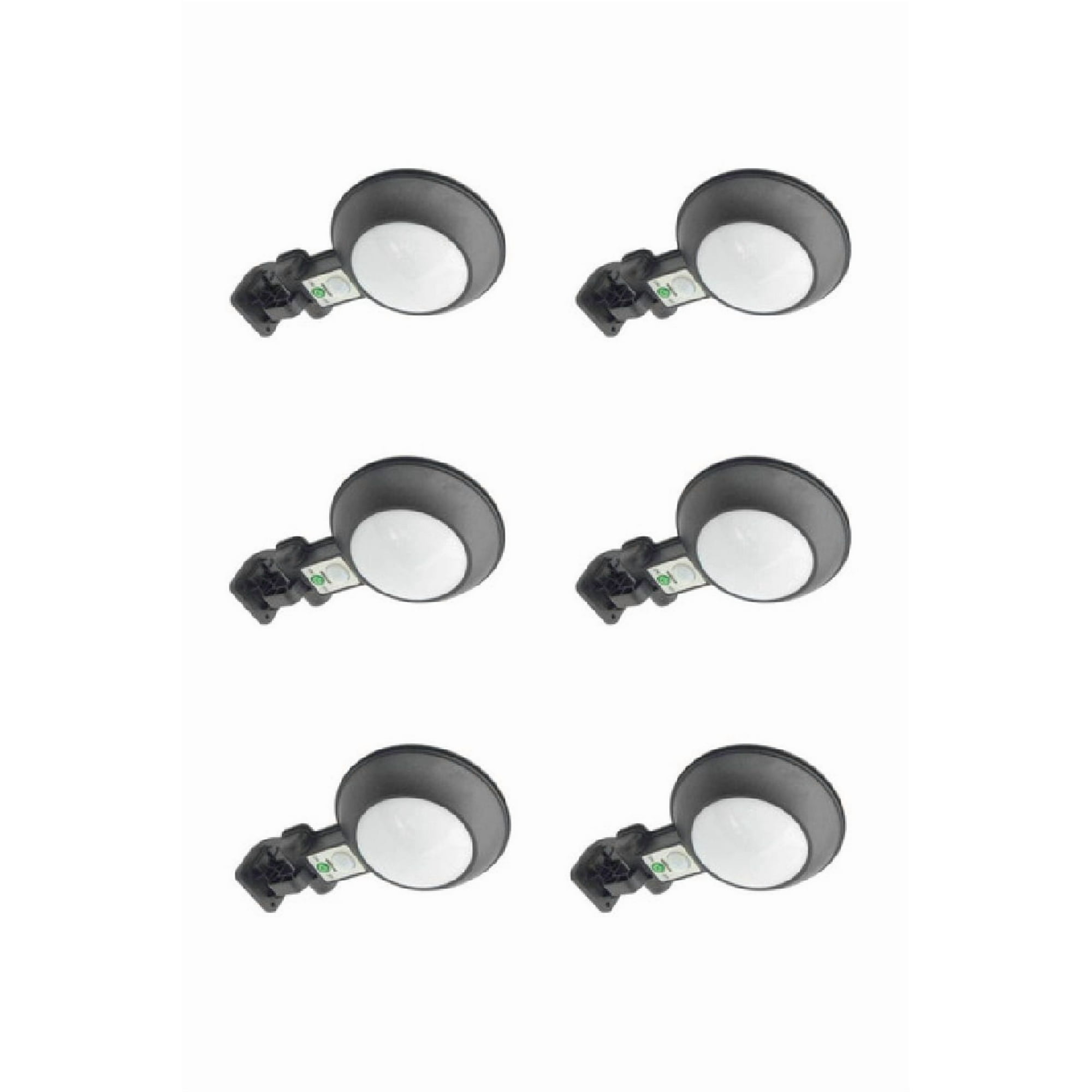 Pack De 6 Focos Solares Led 100w Para Exterior