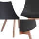thumbnail image 5 of Silla De Comedor Con Patas De Madera Negro, 5 of 6