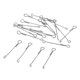 thumbnail image 5 of 20 unids cráneo de pescado varillas articuladas espina de pez para volar bricolaje herramienta 30 mm, 5 of 5