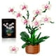 thumbnail image 1 of Juego de bloques de construcción Joniuuca Orchid con luz LED, 729 piezas, 1 of 3