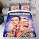 thumbnail image 4 of La Teoría del Big Bang Conjunto de sábanas temático, trío de piezas, cómodo y amigable con la piel, diseño único, regalo de decoración para el hogar para familiares, amigos y fans,140cm *210cm, 4 of 6