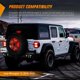 thumbnail image 4 of Luz de freno Nilight LED en anillo para llanta de repuesto de Jeep Wrangler JL, 4 of 9
