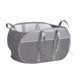 thumbnail image 1 of Con Asas De Transporte Cesto De Ropa Transpirable Para Lavadero Calcetines De Baño Gris, 1 of 3