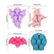 thumbnail image 2 of 4Pcs/Set Halloween Chocolate Molds, Bat Skull Ghost Witch Silicone Mold For Candy Cake Baking Making Mini Soap Halloween Party Favors Supplies, 2 of 2