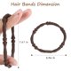 thumbnail image 2 of OHCISP Cute Hair Ties, No Damage Boho Hair Tie Bracelets for Women and Teen Girls, 20 Pieces, 2 of 3